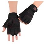 GUANTES DE GYM CON MUÑEQUERA UNISEX