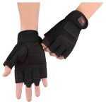 GUANTES DE GYM CON MUÑEQUERA UNISEX